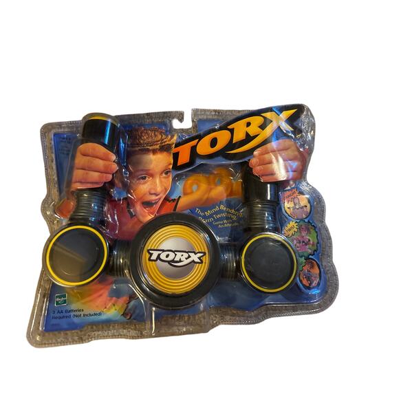 Vintage Hasbro TORX Electronic Handheld Kids Toy Talking Twist Game 2000 New - Picture 1 of 2